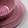 pink melamine plates